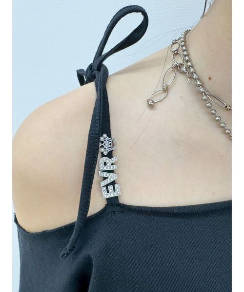 EVRIS(エヴリス)の「モチーフワンショルダーグラフィックトップス(Tシャツ/カットソー・レディース・ホワイト/ブラック/カーキ・FREE)」の10枚目の写真