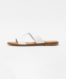 別注】＜L/UCCA＞ GRAIN LEATHER CROSS SANDAL/グレインレザー クロス