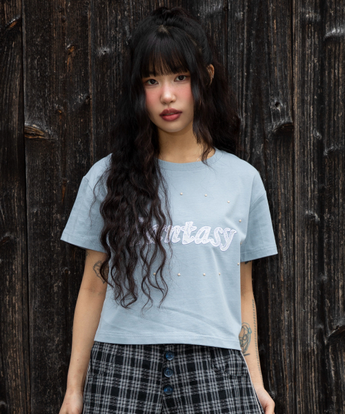 GLACK(グラック)の「GZT005 ファンタジースタッズTシャツ (SKY BLUE)(Tシャツ/カットソー・レディース・その他・XS/LARGE/MEDIUM/X-SMALL)」の9枚目の写真