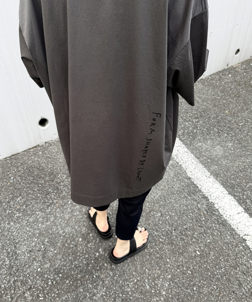JOURNAL STANDARD(ジャーナルスタンダード)の「別注【GAKU*JS】TEE(Tシャツ/カットソー・レディース・グレー/ブラック系その他/ブラックミックス/ボルドー/ホワイト系その他/ホワイト・FREE)」の20枚目の写真