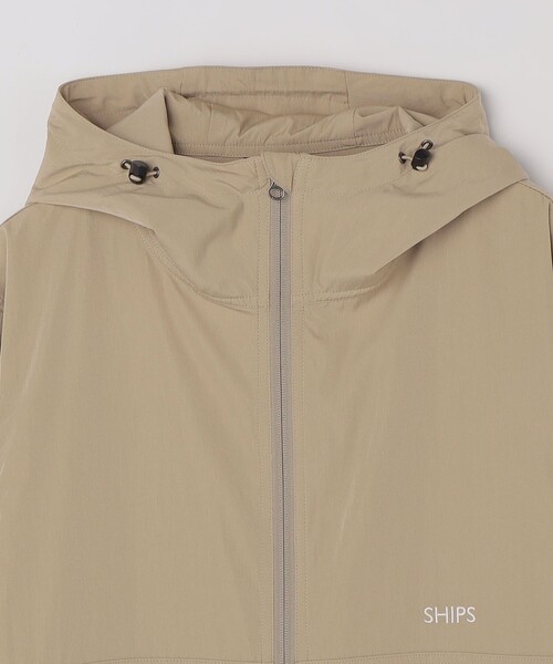 SHIPS（シップス）の「【WEB限定】SHIPS:〈UVカット〉フーディー ジップ ジャケット（ブルゾン・メンズ・ブラック/ベージュ/ネイビー・SMALL/X-LARGE/MEDIUM/LARGE）」の19枚目の写真