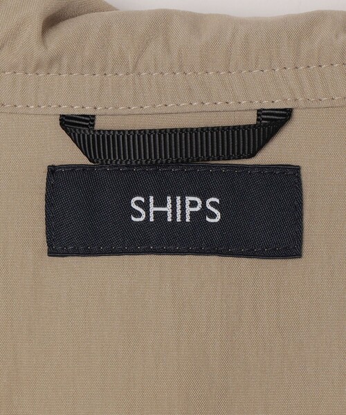 SHIPS（シップス）の「【WEB限定】SHIPS:〈UVカット〉フーディー ジップ ジャケット（ブルゾン・メンズ・ブラック/ベージュ/ネイビー・SMALL/X-LARGE/MEDIUM/LARGE）」の13枚目の写真
