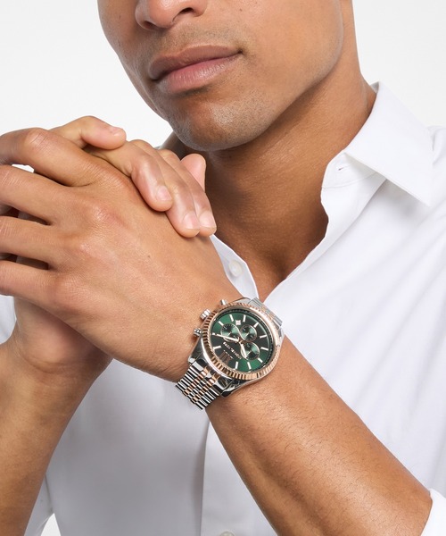 MICHAEL KORS(マイケルコース)の「マイケル・コース 腕時計 メンズ アナログ ステンレス MK9265(アナログ腕時計・メンズ・マルチ・FREE)」の2枚目の写真