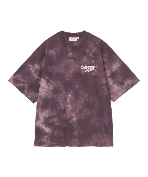 Carhartt WIP(カーハートダブリューアイピー)の「Carhartt WIP S/S RADIATE T-SHIRT(カーハートワークインプログレス S/S ラディエイト Tシャツ)(Tシャツ/カットソー・メンズ・ブラック系/ワイン系/オリーブ系・SMALL/MEDIUM/LARGE/X-LARGE)」の6枚目の写真