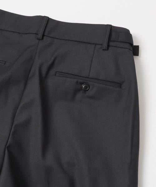ANOTHER OFFICE（アナザー オフィス）の「ANOTHER OFFICE　SANTIAGO SLACKS FLEXIBLE（その他パンツ・メンズ・チャコールグレー/ブラック・3/2）」の12枚目の写真