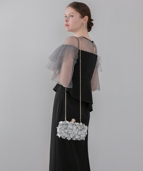 Leja(レジャ)の「【LEJA】スパンコール3Dフラワーパールビジュークラッチバッグ結婚式 パーティー 成人式 二次会 同窓会 お呼ばれ オケージョン 20代 30代(ハンドバッグ・レディース・ホワイト/ブラック/シルバー・FREE)」の21枚目の写真