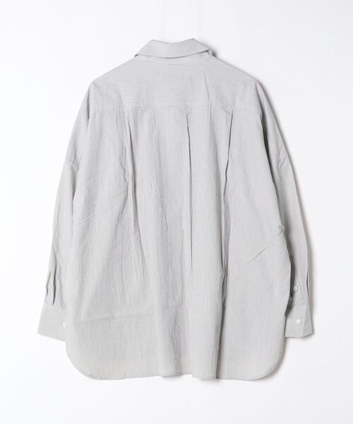 BASISBROEK(バシスブルック)の「VAKEN -STRIPE-(シャツ/ブラウス・メンズ・ブラック・2/1)」の11枚目の写真