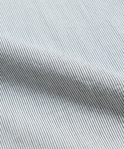 BASISBROEK(バシスブルック)の「VAKEN -STRIPE-(シャツ/ブラウス・メンズ・ブラック・2/1)」の4枚目の写真