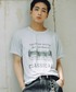 Bleme（ブレム）の「ヴィンテージグラフィック メランジ ソフトTシャツ（Tシャツ/カットソー・XL）」