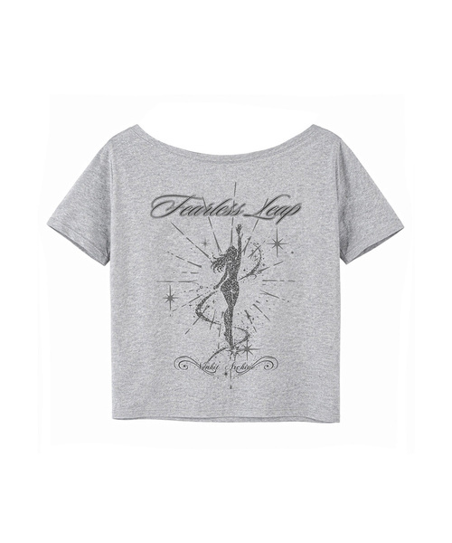 VENHIT(ベンヒット)の「フィアレス ワンオフ 半袖Tシャツ(Tシャツ/カットソー・レディース・ホワイト/ライトグレー/ブラック・FREE)」の1枚目の写真