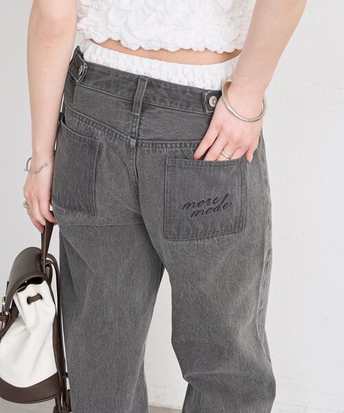 定価2.42万 リヴドロワ DENIM KNEE DOUBLE WPA 1930'S 1239 WAREHOUSE（ウエアハウス）Lot 春デニム 38 ホワイト スウェットドッキングデニム パンツ