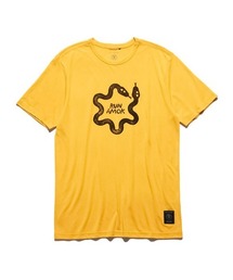 ロアーク【ROARK RUN AMOK】 -半袖Tシャツ【RUN AMOK MATHIS CORE SS TEE Mustard RK403-GLD】