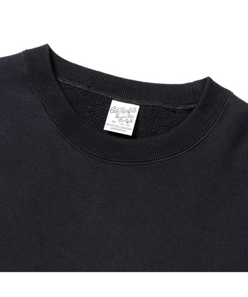 CALEE（キャリー）の「CAL NT LOGO CREW NECK SW ＜NATURALLY PAINT DESIGN＞（スウェット・メンズ・ブラック/レッド/ホワイト・MEDIUM/LARGE）」の10枚目の写真