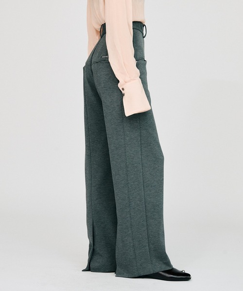PRANK PROJECT(プランクプロジェクト)の「【2026Summer Pre-Order】バックスリットスリムパンツ / Back Slit Slim Pants(その他パンツ・レディース・ブラック/グレー・36/38)」の8枚目の写真