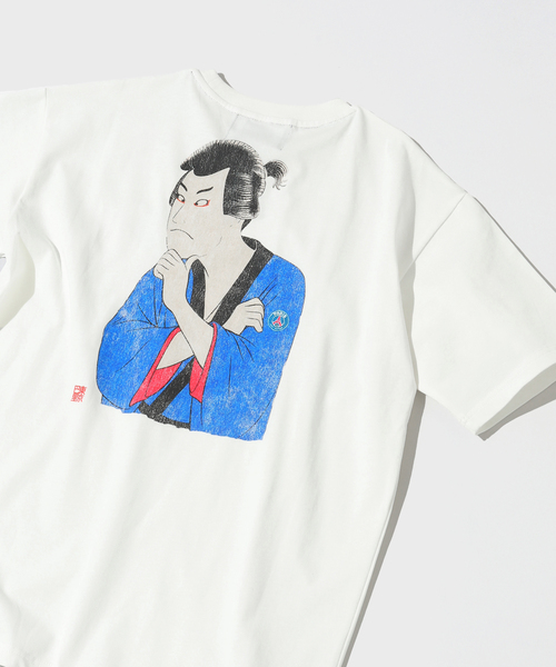 PARIS SAINT-GERMAIN(パリサンジェルマン)の「【Paris Saint-Germain / パリ・サン=ジェルマン】 JP JAPAN GRAPHIC UKIYO-E TEE(Tシャツ/カットソー・メンズ・ホワイト/ブラック・X-LARGE/LARGE/MEDIUM)」の2枚目の写真
