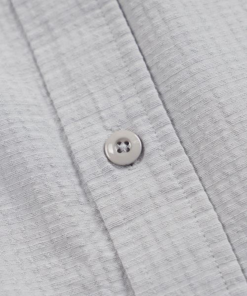 FRIZMWORKS(フリズムワークス)の「OG DOBBY WEAVE SEERSUCKER HALF SHIRT _ GRAY(シャツ/ブラウス・メンズ・その他・SMALL/MEDIUM/LARGE/X-LARGE)」の5枚目の写真