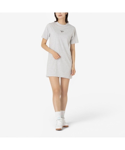 Reebok(リーボック)の「オーバーサイズ Tシャツドレス / ID OVERSIZED T-SHIRT DRESS(ワンピース・レディース・グレー/ブラック・SMALL/LARGE/X-SMALL/MEDIUM)」の16枚目の写真