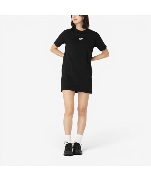 Reebok(リーボック)の「オーバーサイズ Tシャツドレス / ID OVERSIZED T-SHIRT DRESS(ワンピース・レディース・グレー/ブラック・SMALL/LARGE/X-SMALL/MEDIUM)」の8枚目の写真