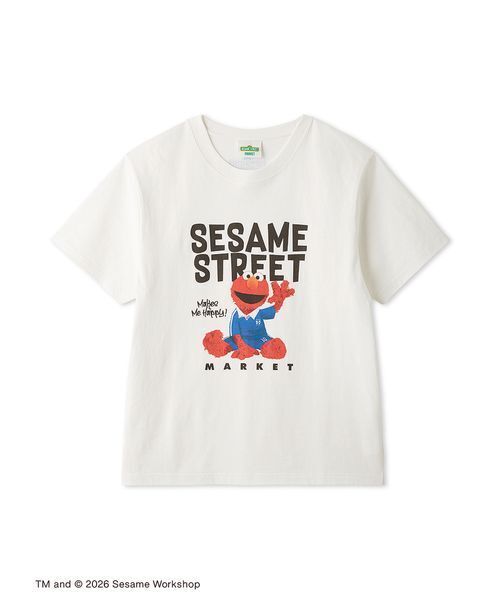 SESAME STREET(セサミストリート)の「【UNISEX】フォトTシャツ(SOCCER)(Tシャツ/カットソー・レディース・ホワイト/ブラック・M/L)」の13枚目の写真