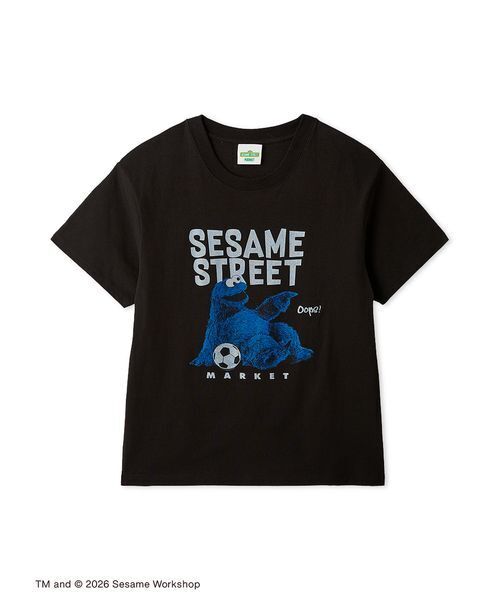 SESAME STREET(セサミストリート)の「【UNISEX】フォトTシャツ(SOCCER)(Tシャツ/カットソー・レディース・ホワイト/ブラック・M/L)」の14枚目の写真