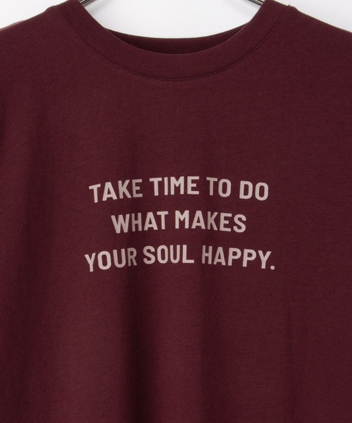 Honeys(ハニーズ)の「【ハニさら・接触冷感・吸水速乾・UVカット・遮熱】ロゴプリントTシャツ(Tシャツ/カットソー・レディース・オフホワイト/ボルドー/ブラック/ライトベージュ/スミクロ/ブラウン・LL/S/L/M)」の18枚目の写真