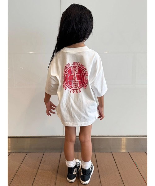 GAP(ギャップ)の「FIFA WORLD CUP(TM) グラフィックTシャツ (キッズ)(Tシャツ/カットソー・キッズ・ブルー/ライトグレー/ブラック/ホワイト/オフホワイト/ライトブルー/イエロー・110cm/120cm/160cm/130cm/140cm/150cm)」の13枚目の写真
