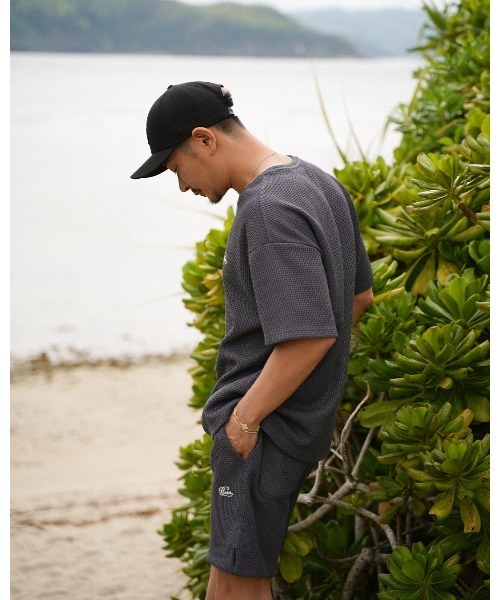 #Re:room(リルーム)の「RrmワッフルビックTシャツ(Tシャツ/カットソー・メンズ・ベージュ/ブラック・S-M)」の14枚目の写真