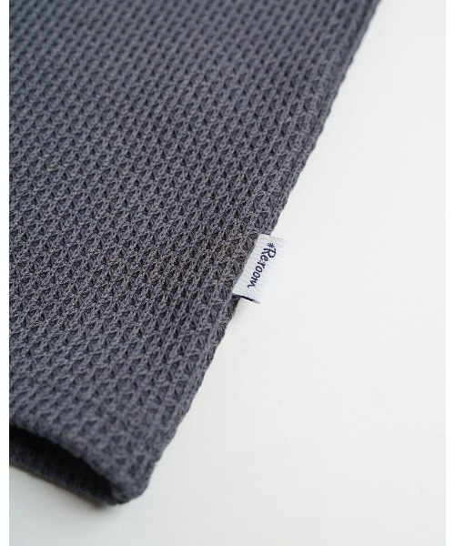 #Re:room(リルーム)の「RrmワッフルビックTシャツ(Tシャツ/カットソー・メンズ・ベージュ/ブラック・S-M)」の20枚目の写真