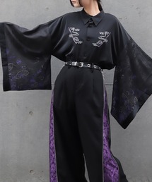 般若×煙管和袖シャツ