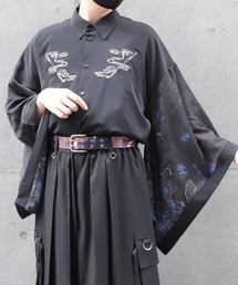 般若×煙管和袖シャツ