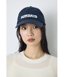 AZUL by moussy | ナイロン刺繍ロゴキャップ(キャップ)
