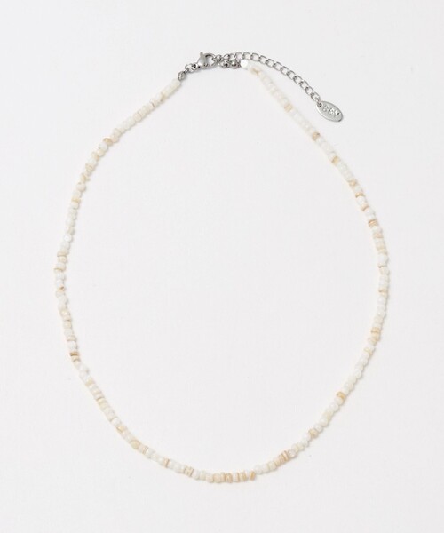 BEAUTY&YOUTH UNITED ARROWS(ビューティーアンドユースユナイテッドアローズ)の「ミックス ビーズ ネックレス(ネックレス・レディース・ナチュラル/レッド・FREE)」の3枚目の写真