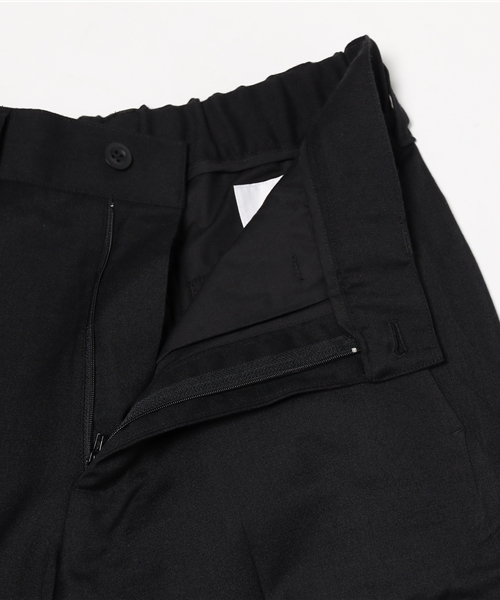 URBAN RESEARCH（アーバンリサーチ）の「URiD ウールブレンドワイドパンツ（その他パンツ・メンズ・グレー/ブラック・LARGE/MEDIUM）」の10枚目の写真