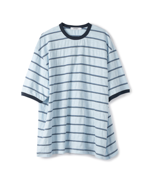 PARTIMENTO(パルティメント)の「ヴィンテージサーフストライプTヴィンテージスカイ(Tシャツ/カットソー・メンズ・その他・MEDIUM/LARGE)」の1枚目の写真