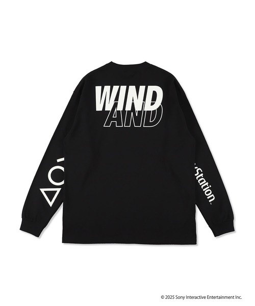 WIND AND SEA(ウィンダンシー)の「PLAYSTATION x WDS L/S TEE(Tシャツ/カットソー・メンズ・ホワイト/ブラック・X-LARGE/LARGE/MEDIUM/SMALL)」の6枚目の写真