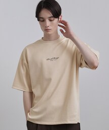 ポンチスエードタッチTシャツ