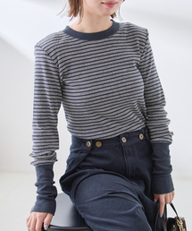 FUMIE TANAKA/フミエタナカ】sheer print longT シアープリント ロング