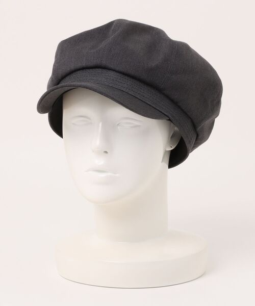 OVERRIDE(オーバーライド)の「OVERRIDE OGC TWILL 8P CASQUETTE SG / オーバーライド(キャスケット・レディース・ブラック/ブラウン/チャコール・58cm/60cm)」の2枚目の写真