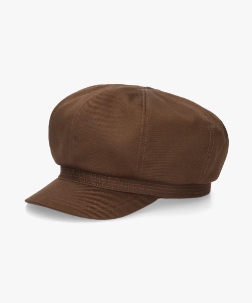 OVERRIDE（オーバーライド）の「OVERRIDE  OGC TWILL 8P CASQUETTE SG / オーバーライド（キャスケット・レディース・ブラック/ブラウン/チャコール・58cm/60cm）」の3枚目の写真