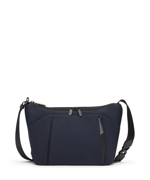 TUMI ショルダーバッグ ブラック ブルー TUMI｜トゥミ（メンズ）のショルダーバッグ（ブルー・ネイビー/青色系