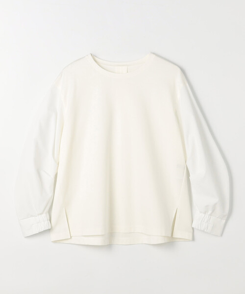 COMME CA(コムサ)の「〔 Sサイズ 〕 TCポンチ 異素材プルオーバー(Tシャツ/カットソー・レディース・サックスブルー・5号)」の22枚目の写真