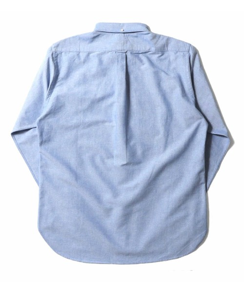HOUSTON(ヒューストン)の「HOUSTON ヒューストン OXFORD B/D SHIRT(CLASSIC FIT) オックスフォード ボタンダウンシャツ 長袖 クラシックフィット(シャツ/ブラウス・メンズ・オリーブ/ピンク/ホワイト/ブラック/ネイビー・18.5/17.5/16.5/15.5)」の15枚目の写真