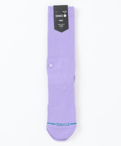 ICON M311D14ICO#NEP NEON PURPLE（ソックス/靴下）｜STANCE（スタンス