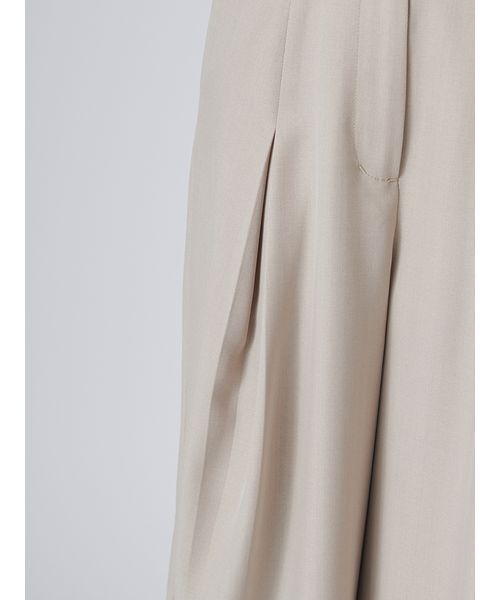 SNIDEL(スナイデル)の「【Washable】タックワイドパンツ(その他パンツ・レディース・ベージュ/グレー・0/1)」の9枚目の写真
