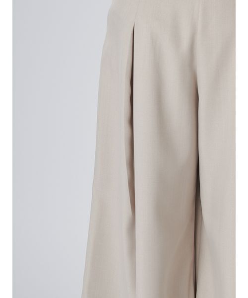 SNIDEL(スナイデル)の「【Washable】タックワイドパンツ(その他パンツ・レディース・ベージュ/グレー・0/1)」の10枚目の写真