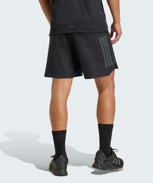 adidas（アディダス）の「D4T パワー スリーストライプス ショーツ / ハーフパンツ / アディダス adidas（その他パンツ・メンズ・ブラック・XS(7inch)/2XL(7inch)/3XL(7inch)/XL(7inch)/S(7inch)/M(7inch)/L(7inch)）」の2枚目の写真