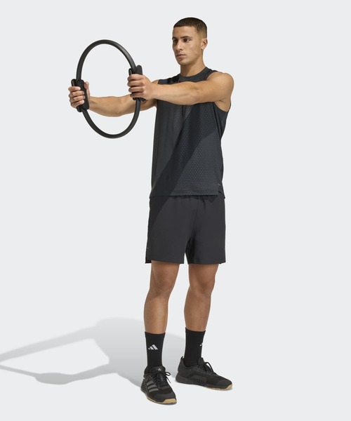 adidas（アディダス）の「D4T パワー スリーストライプス ショーツ / ハーフパンツ / アディダス adidas（その他パンツ・メンズ・ブラック・XS(7inch)/2XL(7inch)/3XL(7inch)/XL(7inch)/S(7inch)/M(7inch)/L(7inch)）」の5枚目の写真