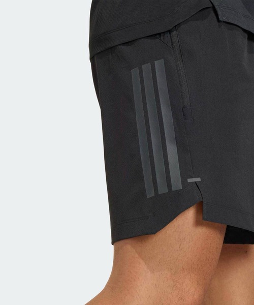 adidas（アディダス）の「D4T パワー スリーストライプス ショーツ / ハーフパンツ / アディダス adidas（その他パンツ・メンズ・ブラック・XS(7inch)/2XL(7inch)/3XL(7inch)/XL(7inch)/S(7inch)/M(7inch)/L(7inch)）」の4枚目の写真