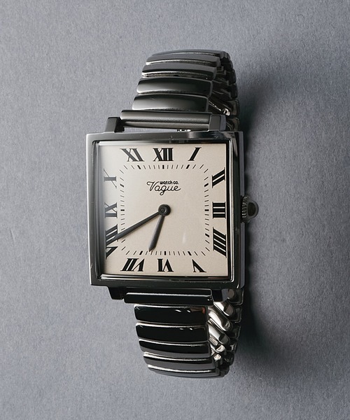 VAGUE WATCH CO.(ヴォーグウォッチカンパニー)の「【VAGUE WATCH】CARRE SE(アナログ腕時計・メンズ・シルバー/ゴールド/シルバー系その他2・FREE)」の6枚目の写真
