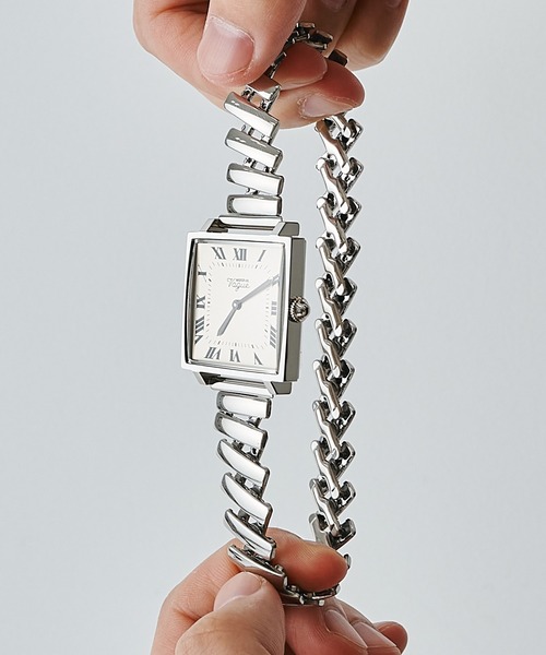 VAGUE WATCH CO.(ヴォーグウォッチカンパニー)の「【VAGUE WATCH】CARRE SE(アナログ腕時計・メンズ・シルバー/ゴールド/シルバー系その他2・FREE)」の17枚目の写真